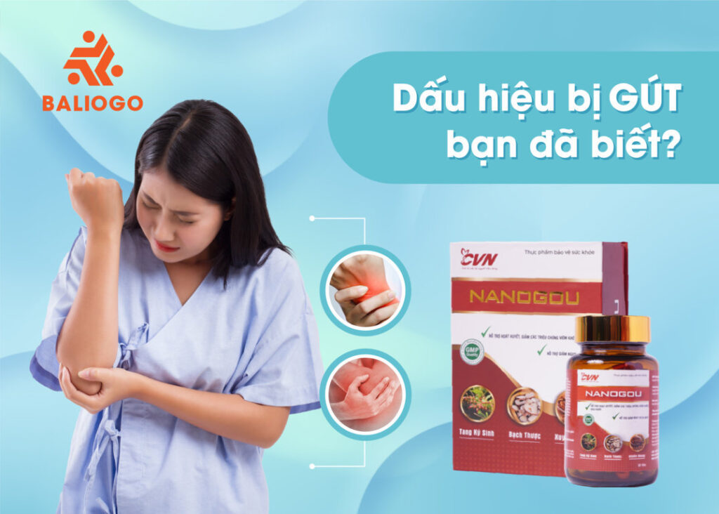 dau hieu bi gout