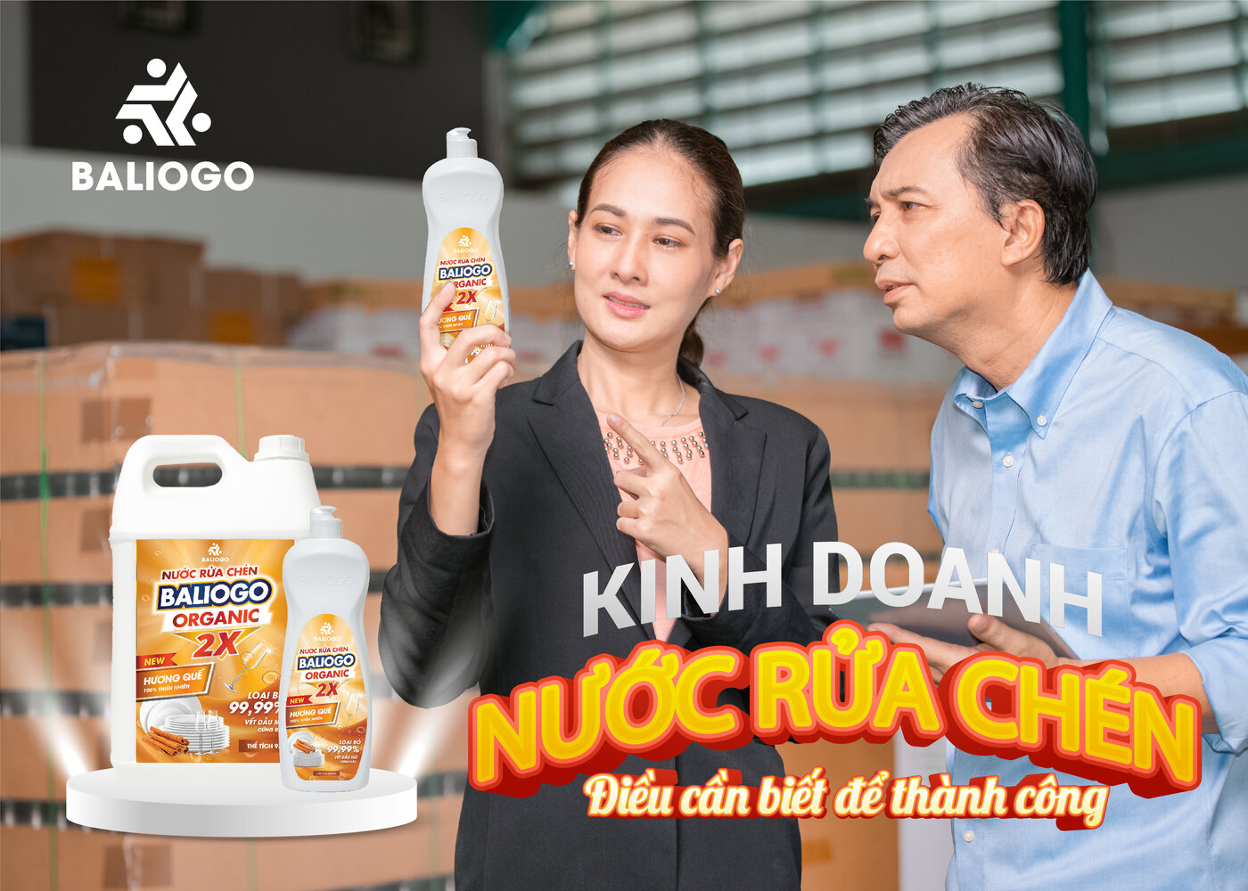Kinh doanh nước rửa chén - Những điều cần biết để thành công