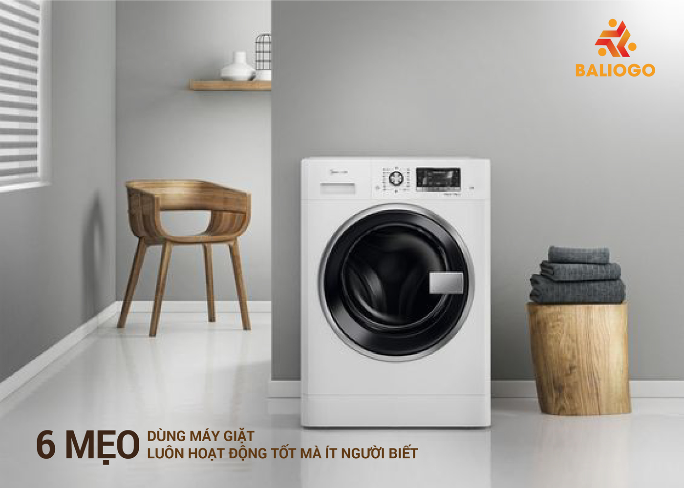 mẹo dùng máy giặt luôn hoạt động tốt