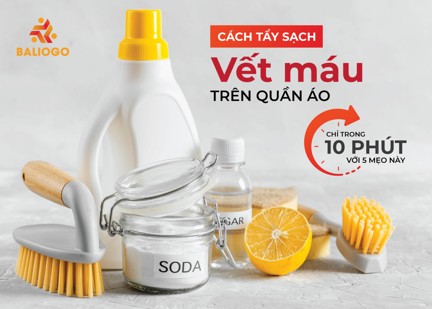 Cách tẩy sạch vết máu trên quần áo