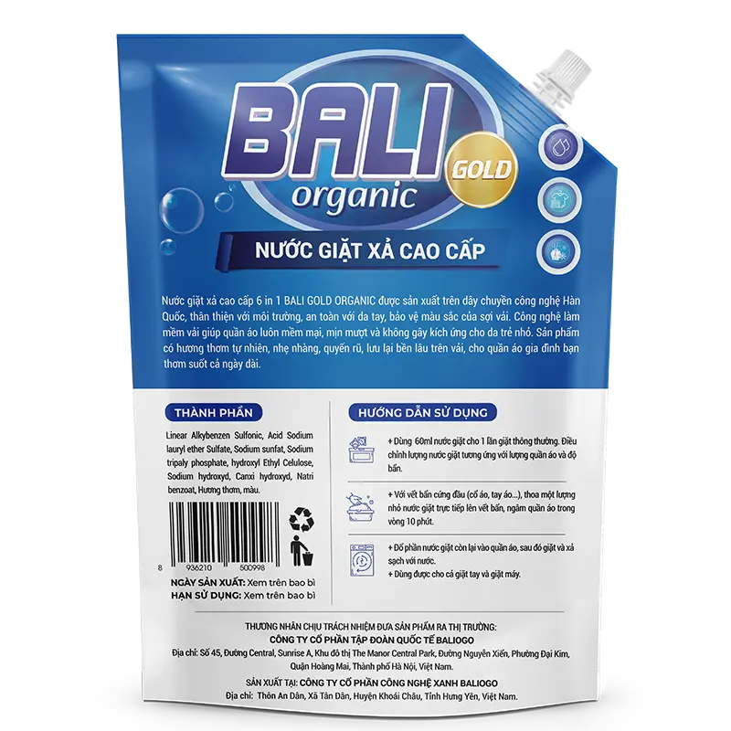 tui nuoc giat xa baligold huong co go 3 lit