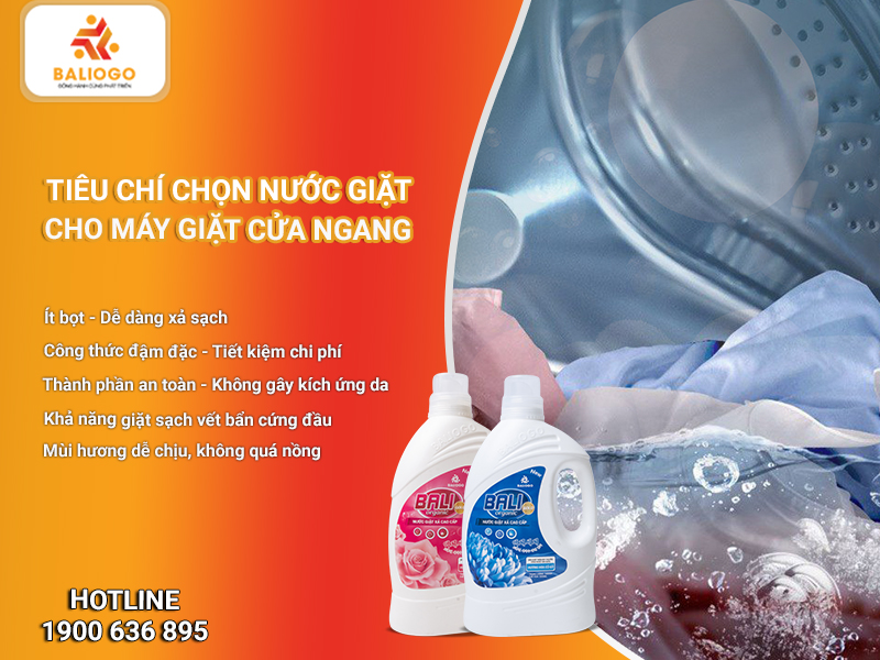 Huong dan chon nuoc giat tot nhat cho may giat cua ngang 1 Huong dan chon nuoc giat tot nhat cho may giat cua ngang 1