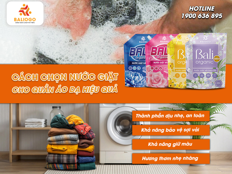 Giai phap nuoc giat chuyen dung cho quan ao da Giu vai mem min ben dep nhu moi 1