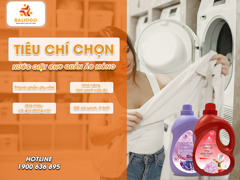 Nuoc giat nhe nhang cho quan ao mong va de hong 1